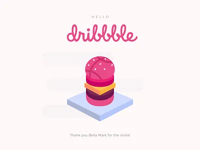 Care for a burger? burger debut isometric