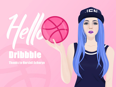 Hello Dribbble debut shot first shot