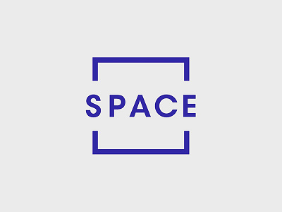 Space branding design logo office space thirtylogos typography