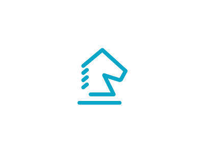 Horse branding concept design horse icon logo proposal symbol