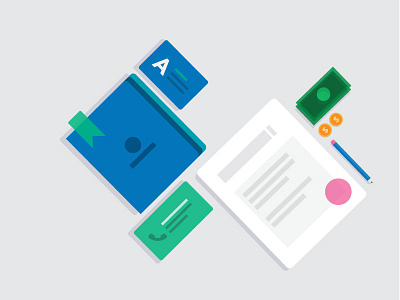 Misc empty state illustrations address android app art blue contact google illustration ios material
