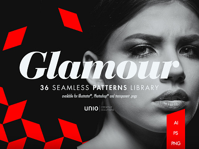 Glamour Patterns background banner design glamour illustrator patterns photoshop seamless vector