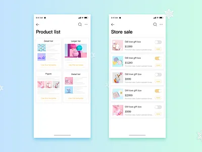 Personal practice ui