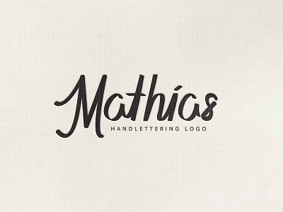 Mathias Dribble dailylogochallenge design graphic graphic design handlettering logo logo design minimal