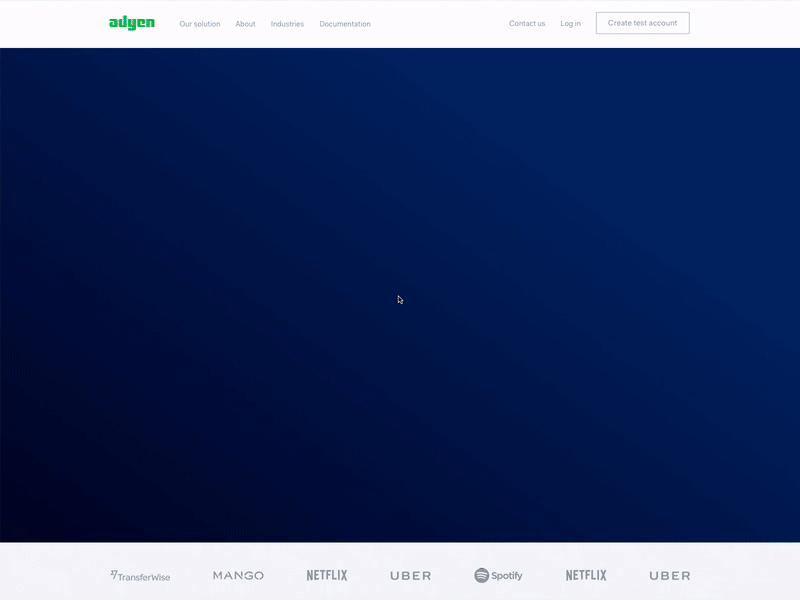 Home page - Animation exploration animation concept design desktop gif layout ui ux web