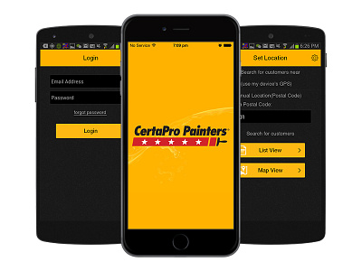 NearBy : Geolocation App android app development geolocation app gps app ios app development mobile app development