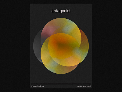 antagonist abstract poster poster design swiss swiss design