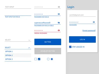 DailyUI - 082 - Form 082 button dailyui elements error form input uikit