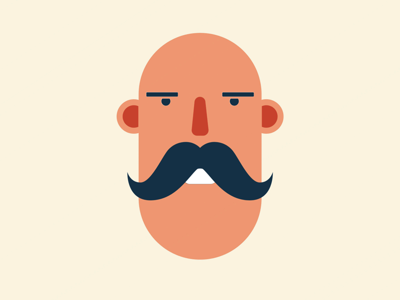 Bless you... animation character colors face illustration loop vector