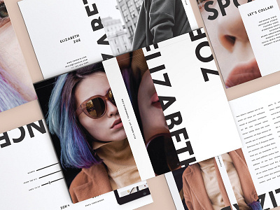 Media Kit for Influencers | 6 Pages blog media kit blogger media kit brand kit editorial design free download indesign lookbook magazine media kit media kit template pitch deck pitch kit