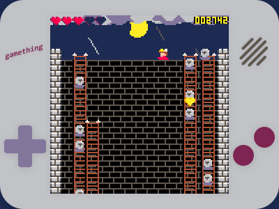 Lil King - Game Project 8 bit pico 8 retro video games