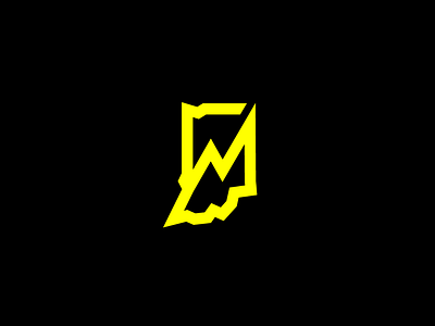 Indiana Electrician electric electrician indiana journeyman logo yellow