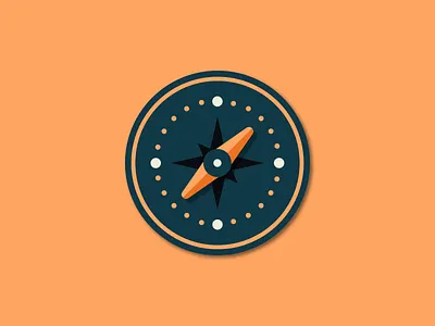 Team Illustrations | Strategy adventure badge compass flat illustration illustrator outdoors pluralsight simple strategy tech technology