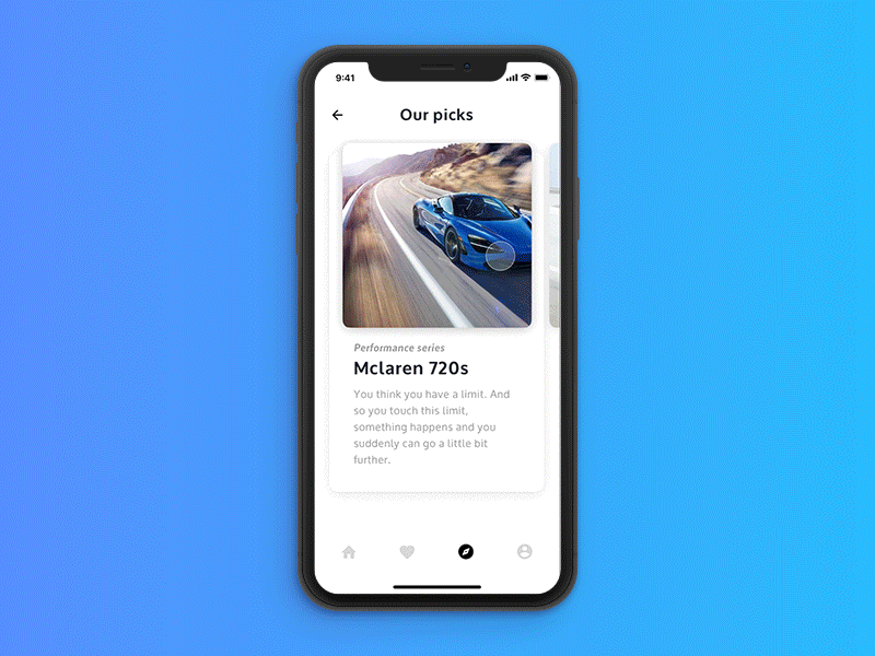 Car concept iphone x mobile mobile ui ui