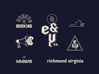 E & Y Co. branding events megaphone virginia