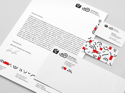 Visual identity of "Koło Młodych" brand branding design