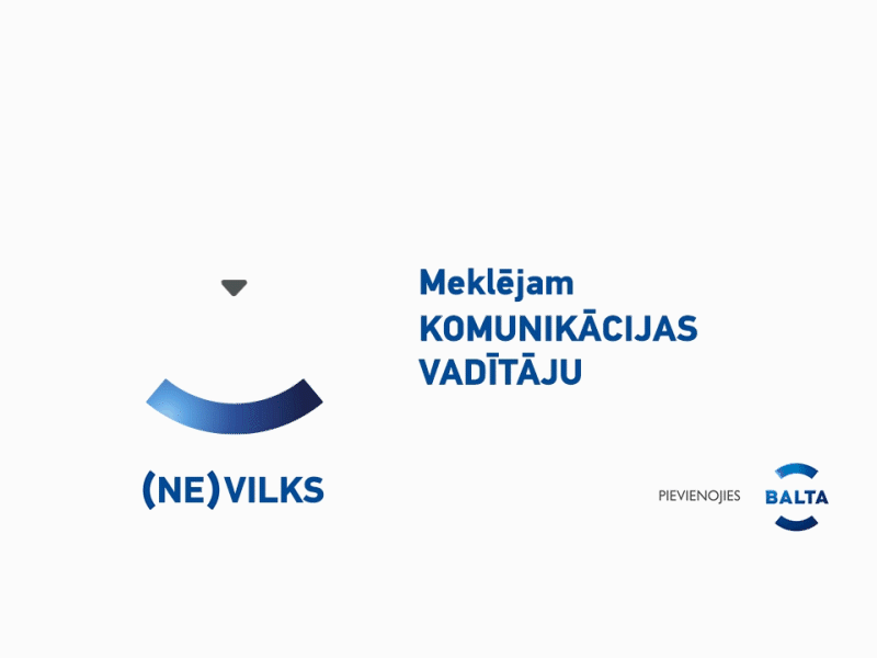 Animated Wolf - Communication Manager ad animation job motion design wolf