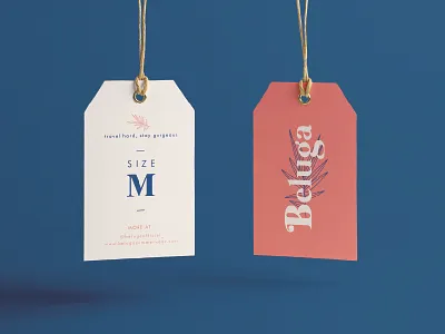 Finishing Touches beach brand design branding branding identity fashion logo design pastel visual design visual identity