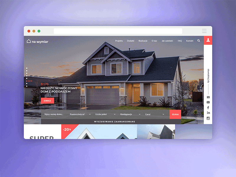 Architecture website architecture design ui ux web www