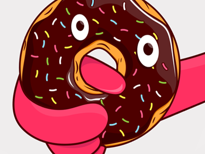 Donut donut illustration