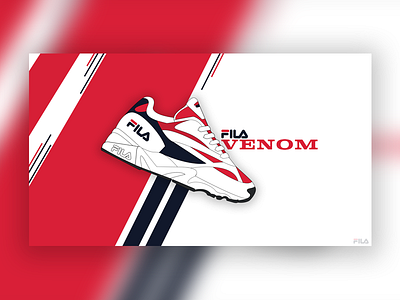 FILA "Venom" Advertising adv advertising brand branding fila italy logo logomaker pubblicità signature textlogo venom