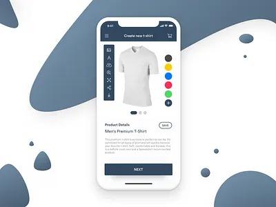 Daily UI #090 - Create new composer concept create customize daily ui dailyui e commerce minimal new t shirt ui ux