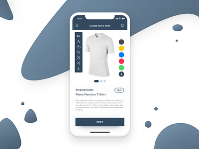 Daily UI #090 - Create new composer concept create customize daily ui dailyui e commerce minimal new t shirt ui ux