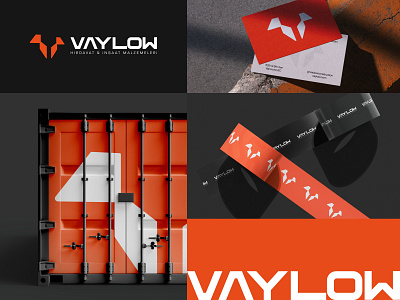 Vaylow - Construction branding brand identity branding construction design graphic design identity design logo logo design