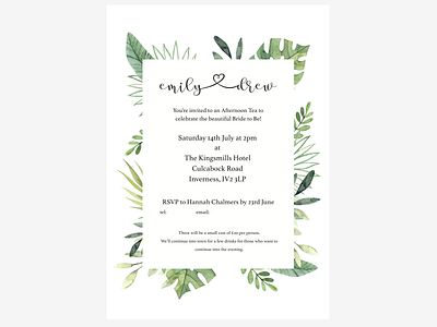 Hen Invite flyer illustration illustrator invitation invite photoshop