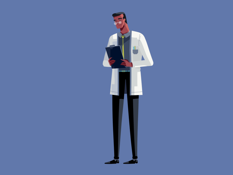 Tabu Doctor ae aftereffects animation cartoon character explainer motiondesign rig