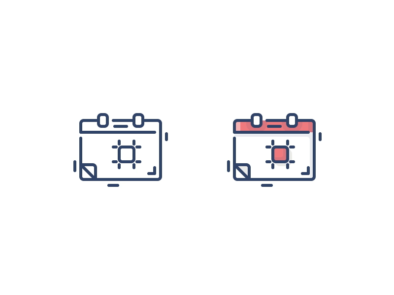 About Icons 2d book calendar colored drink filled flat icon illustration line outline stroke