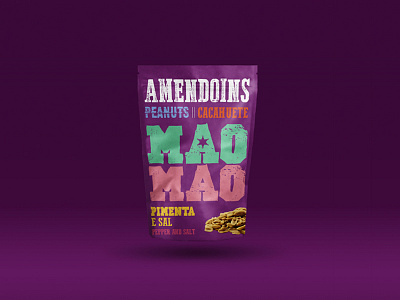 Mao Mao Snacks branding packaging