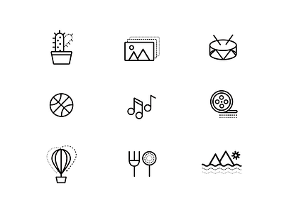Bent icon
