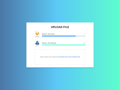 #031 File Upload 031 challenge dailyui dailyuichallenge file fileupload progress uidesign upload uxdesign