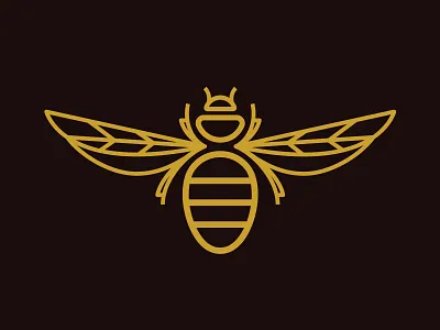 Social Creature bee bumble bee honey bee insect simple illustration social creatures