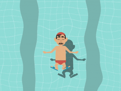 Swimming 2d animation design design challenge distruptive wednesday flat follow hashtags icon illustration instagram ios like logo photoshop sketch ui ux