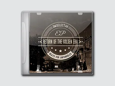 DMSelectah - Return To The Golden Era cover design designer dweetdesign graphic design