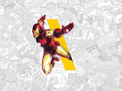 IRON MAN COMIC \ backslash comic ironman tbwa