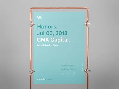 Awwwards for GMA Website 2018! awwwards dhnn honors html webdesign website