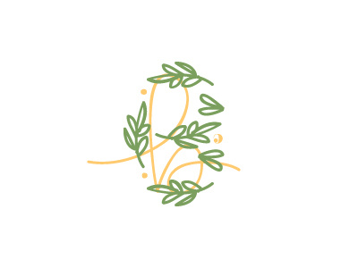 Bb plants botanical doodles floral flower illustrator leaves lettering pattern