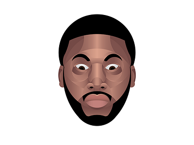 Meek Mill Portrait fibonacci golden ration meek mill philadelphia portrait rapper vector