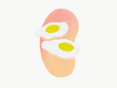 Breakfast Series adobe sketch breakfast eggs graphite pencil illustrations ipadpro morning watercolor