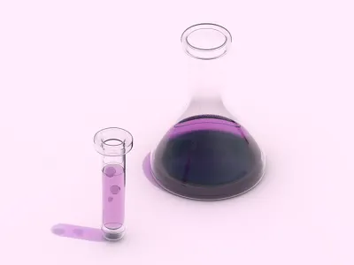 Chemistry Lab 3d c4d chemistry cinema4d illustration lab