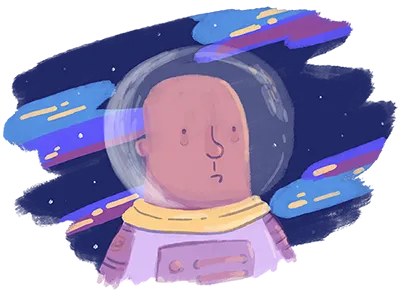 Moonlost astronaut astronomy character space