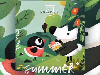 summer illustration