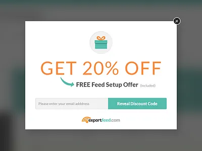Daily Ui - Pop Up / overlay discount off offer overlay pop up popup promo ui ux