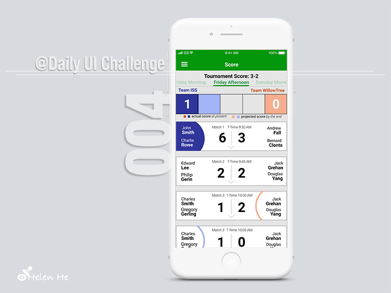 Uidaily4 004 calculator dailyui datapicker golf scrolling ui