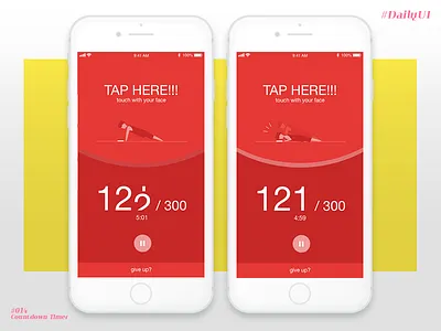Daily UI #014 Countdown Timer app countdown daily timer ui