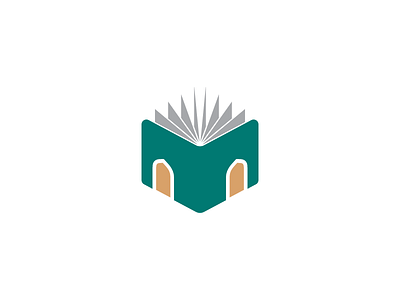 Book House - Logo app book brand branding icon identity islam logo muslim