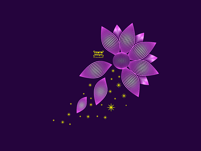 Flower design femto illustrator